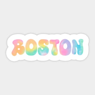 Boston Sticker